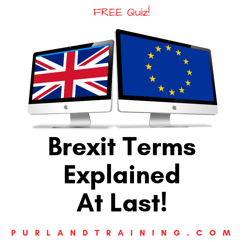 Brexit Terms Explained At Last!